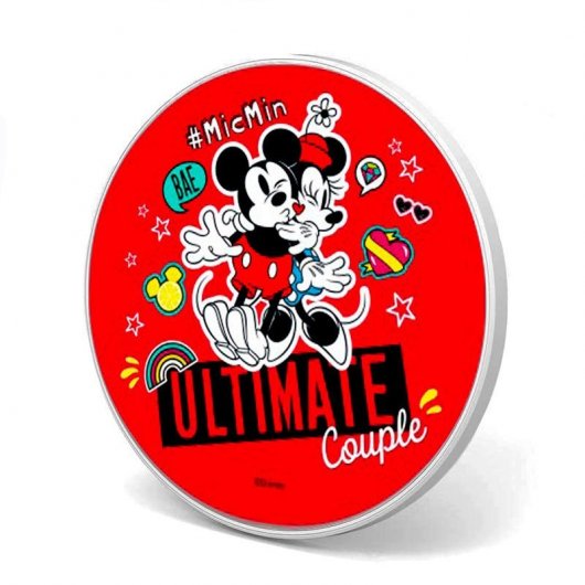 Cool Dock Universal Qi Base de chargeur sans fil Chargement rapide Licence Disney Rouge