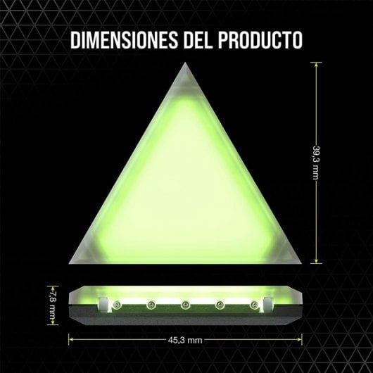 Kit de démarrage Corsair iCUE LC100 Mini Triangles à neuf panneaux