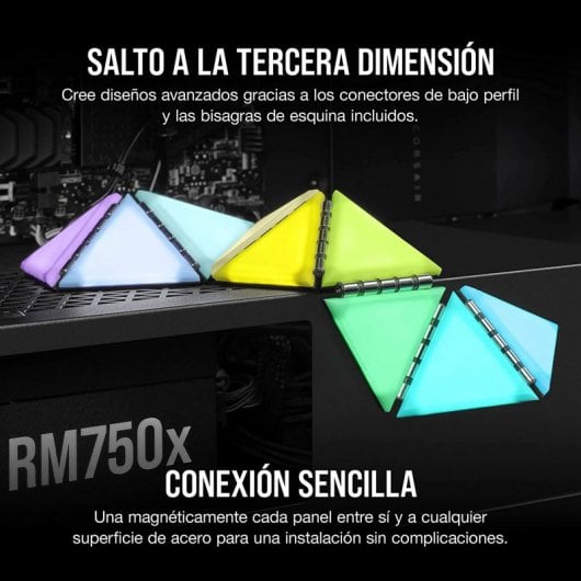 Kit de démarrage Corsair iCUE LC100 Mini Triangles à neuf panneaux