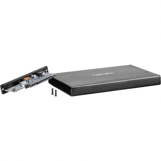 Natec Rhino Carcasa HDD/SSD 2.5" SATA USB 3.0 Negra