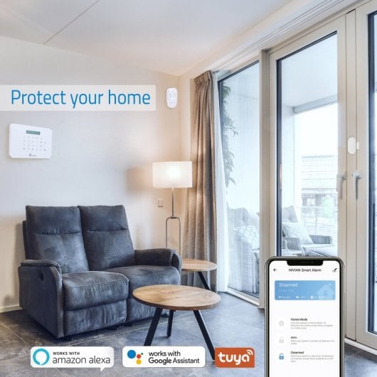 Sistema di allarme wireless Nivian senza costi