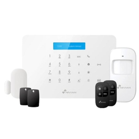 Alarme Nivian NVS-A6WG-U1 Wi-Fi GSM Kit sans fil Détecteurs Intérieur App TUYA