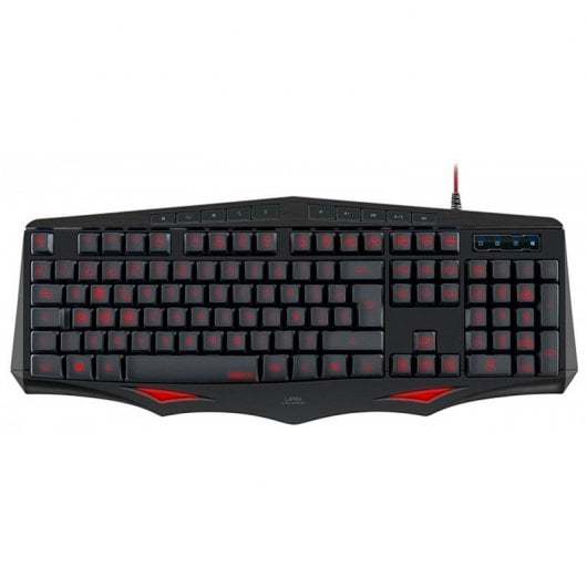 Clavier de jeu Speed Link Lamia noir