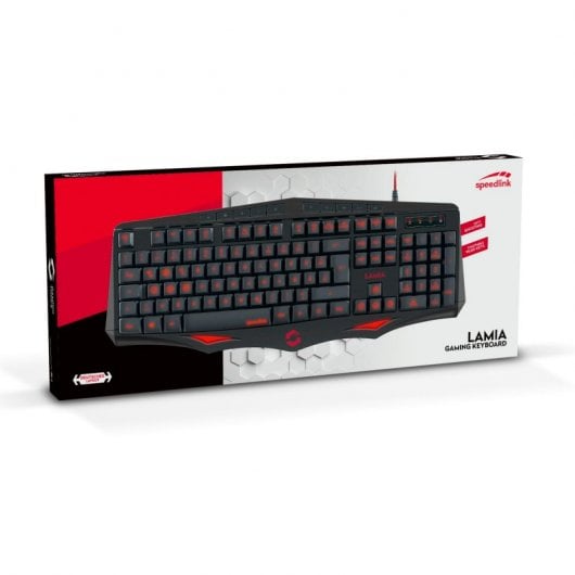 Clavier de jeu Speed Link Lamia noir