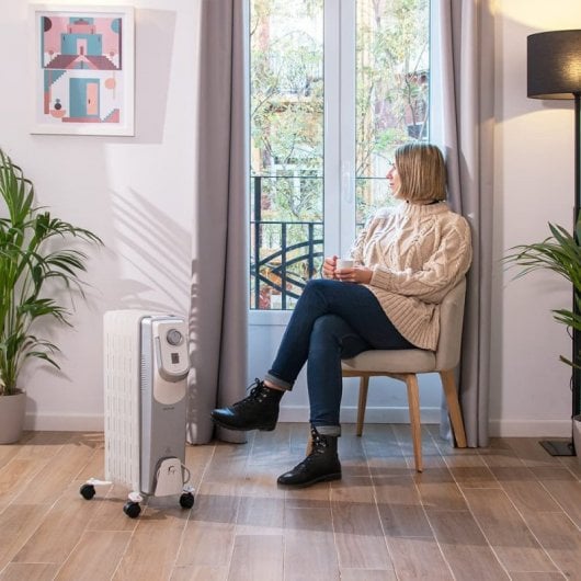 Cecotec ReadyWarm 7000 Space 360 Aquecedor a Óleo 7 Módulos 1500W