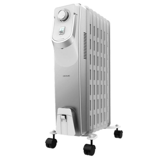 Radiador Elétrico Cecotec ReadyWarm 7000 Space 360 1500W compacto controle mecânico e rodas