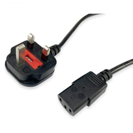 Cabo de Alimentação Equip 112300 2m BS1363 para C13 Preto 250V 10A