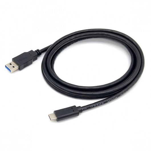 Equip 128344 USB Kabel USB 3.2 Gen 1 (3.1 Gen 1) 2 m USB A USB C Schwarz