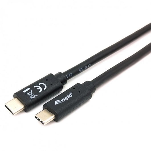 Equip Cable USB-C 3.2 5G Macho/Macho 1m Negro