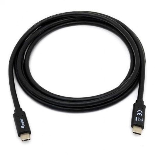 USB-C Kabel Equip 128346 1m 5Gbps PD60W Schwarz