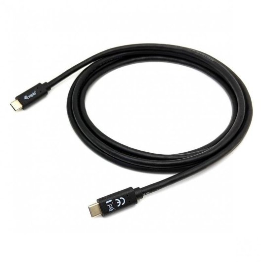 USB-C Kabel Equip 128346 1m 5Gbps PD60W Schwarz