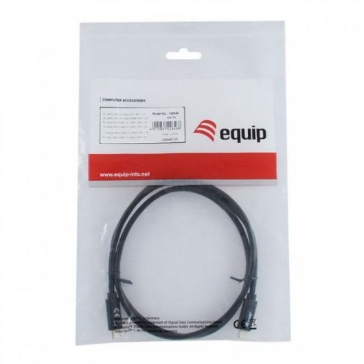 Equip Cable USB-C 3.2 5G Macho/Macho 1m Negro
