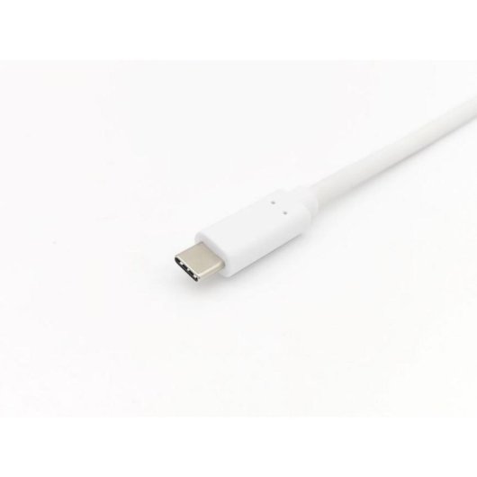 Cable USB-C 3.2 Gen 1 a USB-C 2m Blanco Equip