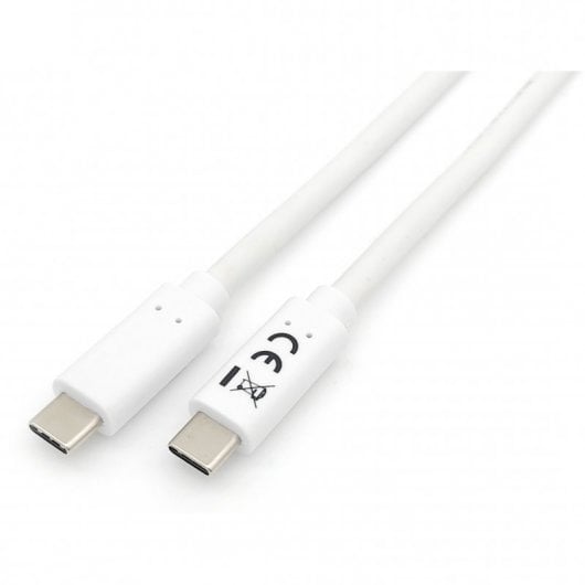 Equipaggia Cavo USB-C 3.2 5G Maschio/Maschio 2m Bianco