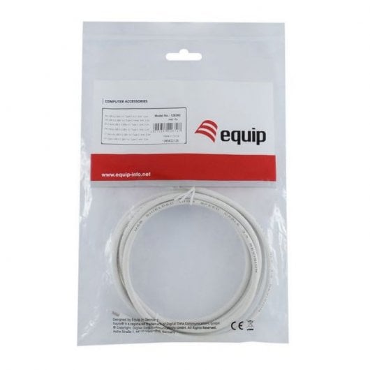 Equipaggia Cavo USB-C 3.2 5G Maschio/Maschio 2m Bianco