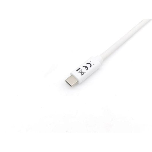 Cable USB-C 3.2 Gen 1 a USB-C 2m Blanco Equip