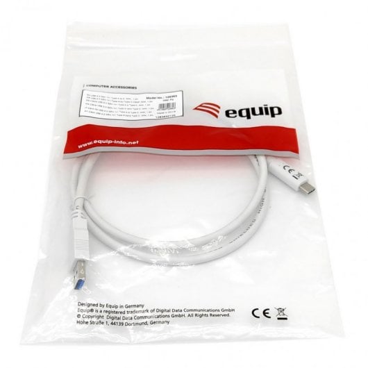 Equip Cable USB 3.2 a USB-C 5G Macho/Macho 1m Blanco