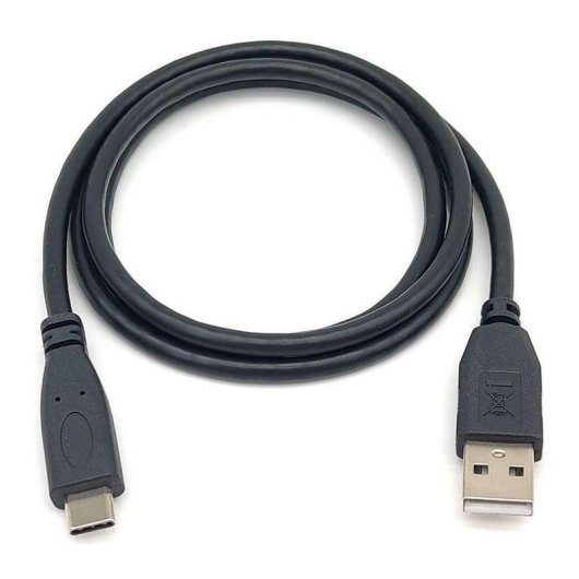 Cable USB Equip 133433 USB 2.0 A a USB-C 3 m doble blindaje negro