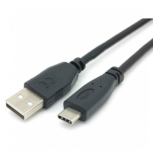 Cable USB Equip 133433 USB 2.0 A a USB-C 3 m doble blindaje negro