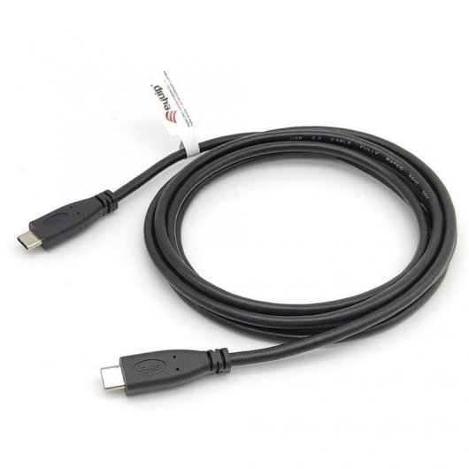 Cable USB-C a USB-C 3m Negro Equip