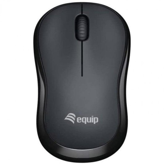 Maus Equip 245111 Kabellos 1200 DPI Schwarz Ambidextrous