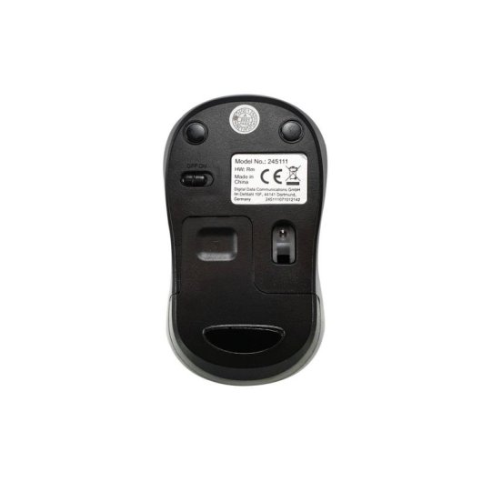 Maus Equip 245111 Kabellos 1200 DPI Schwarz Ambidextrous