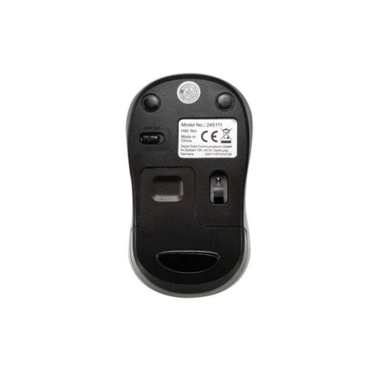 Ratón Equip 245112 Ambidextro RF inalámbrico 1200 DPI Azul con nano receptor