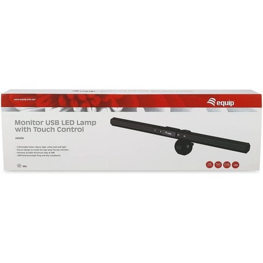 Equip 245450 Monitorbeleuchtung Schwarz