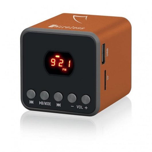 Sytech Altavoz Bluetooth Naranja