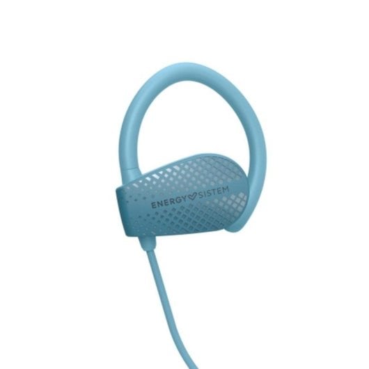 Auricolari Energy Sistem Sport 1+ wireless Bluetooth 5.1 sportivi, Secure-Fit, microfono, blu