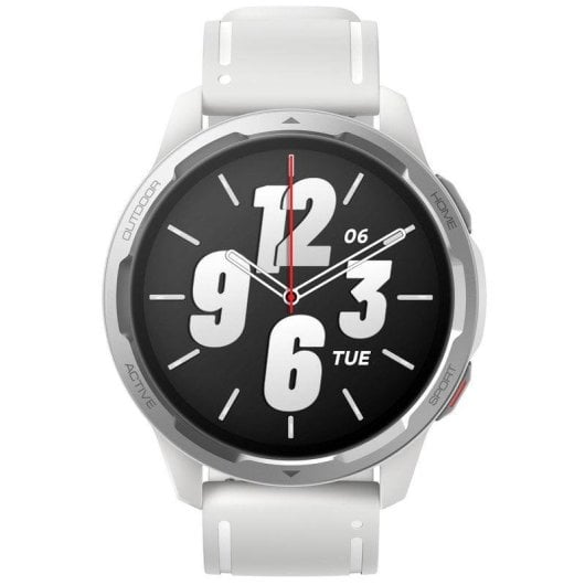 Xiaomi Watch S1 Active Bluetooth GPS NFC 46mm AMOLED Argent M Étanche 5ATM Pulsomètre SpO2