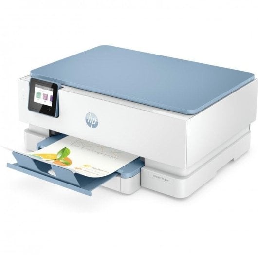 HP ENVY Imprimante Tout-en-un HP Inspire 7221e, Couleur, Imprimante pour Maison et Bureau à domicile, Impression, copie, numérisation, Sans fil; HP+; Éligibilité HP Instant Ink; Numériser vers PDF