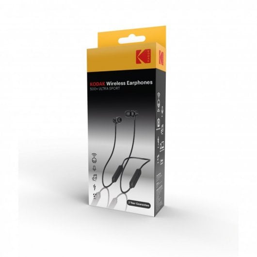 Kodak 500+ Ultra Sport Ohrhörer Kabellose Kopfhörer Schwarz