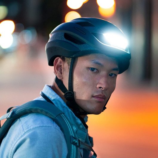 Lumos Ultra Casco Inteligente con MIPS Rojo M-L