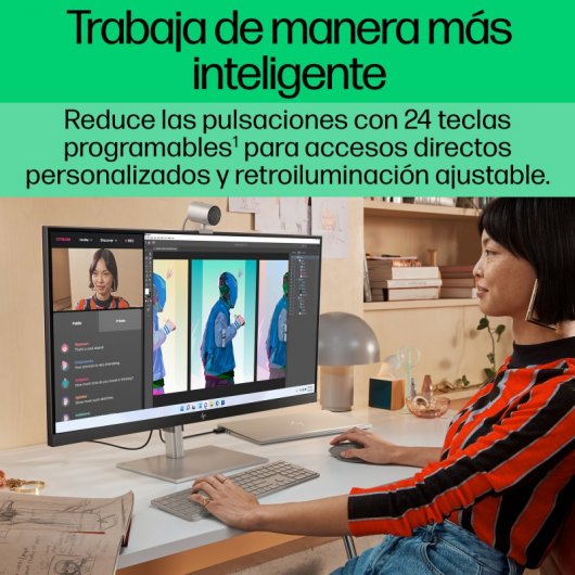 HP 970 Teclado Inalámbrico Bluetooth Plata