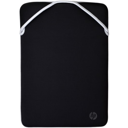HP Funda Protectora Reversible para Portátiles hasta 14" Delgado sin Cremallera Lavable negro/plata