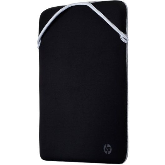 HP Funda Protectora Reversible para Portátiles hasta 14" Delgado sin Cremallera Lavable negro/plata