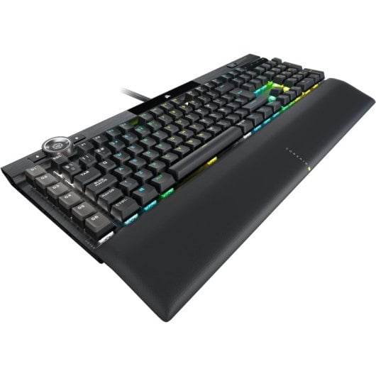 Corsair K100 RGB Teclado Mecánico Gaming Switch Óptico OPX Negro