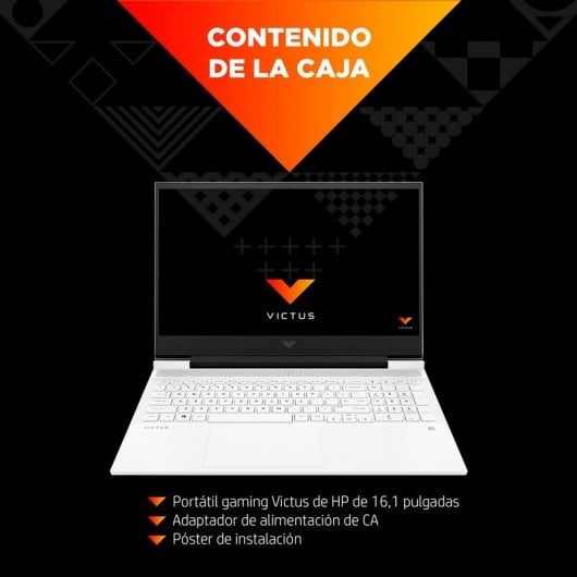 HP Victus 16-d0055ns Intel Core i7-11800H/16GB/512GB SSD/RTX 3050/16.1"