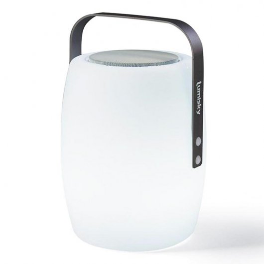 Lumisky Lucy Play Altoparlante Bluetooth LED Bianco 31 cm
