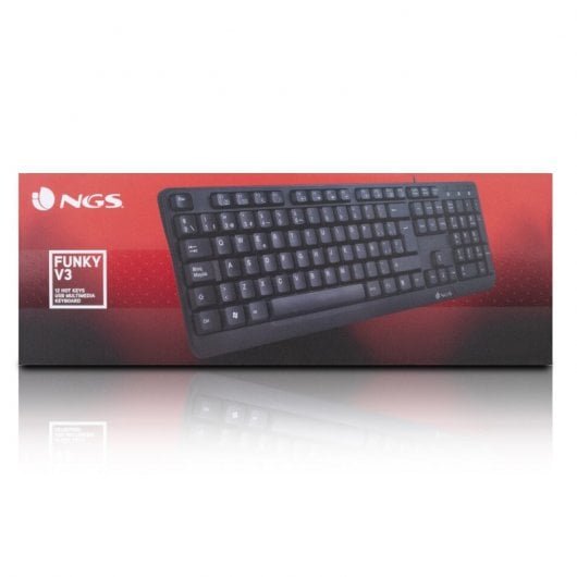 NGS FunkyV3 Teclado Preto