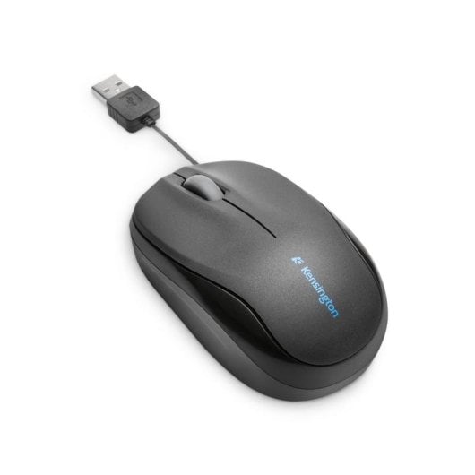 Ratón Kensington Pro Fit USB Retráctil 1000 DPI Noir