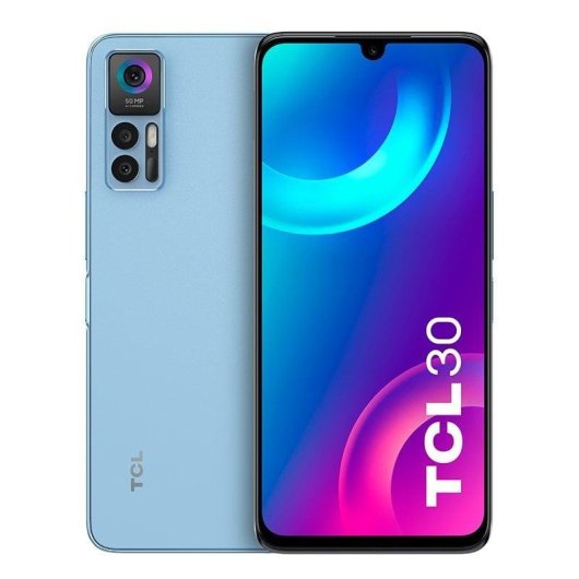 TCL 30 4G 4GB 64GB 6.7" Azul