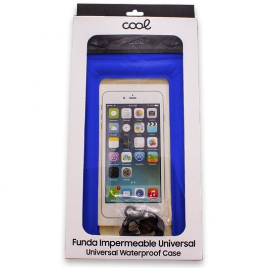 Cool Funda Impermeable Universal Waterproof Azul
