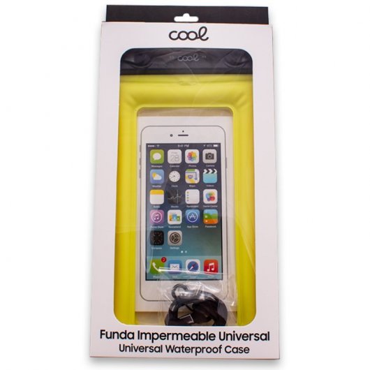 Cool Funda Impermeable Universal Waterproof Amarillo