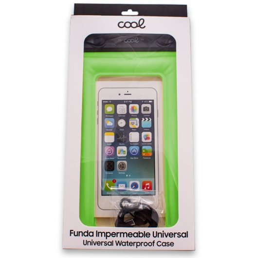 Cool Funda Impermeable Universal Waterproof Verde