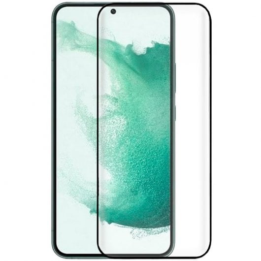 Cool Full 3D Protecteur d'écran en verre trempé noir pour Samsung Galaxy S22 Plus S906