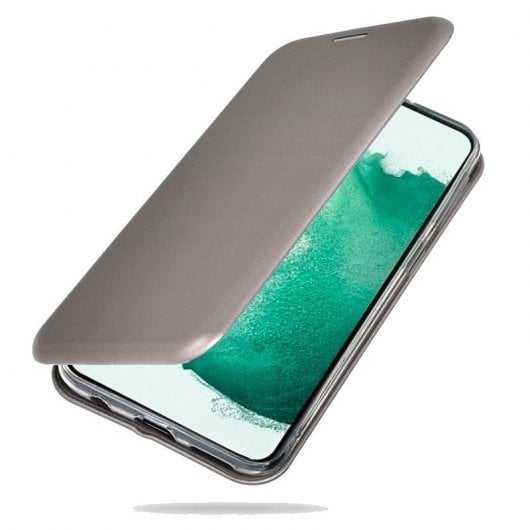 Cool Flip Cover Elegance Capa para Samsung Galaxy S22 Plus S906 Prateada