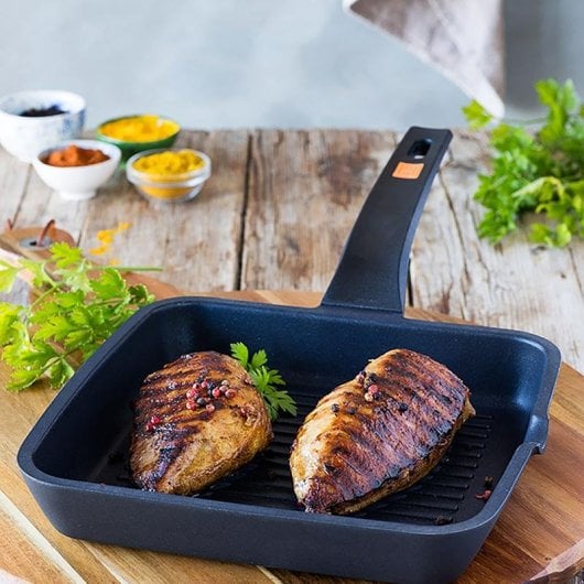 BRA Efficient Sartén Grill con Rayas 22cm Alluminio