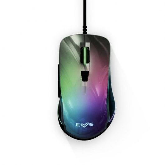 Mouse da gioco Energy Sistem ESG M3 Neon RGB 7200 DPI Nero